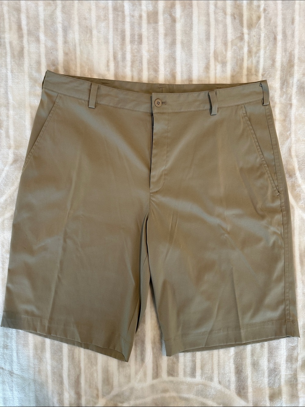 Nike Golf Men's Khaki Flat Front Shorts